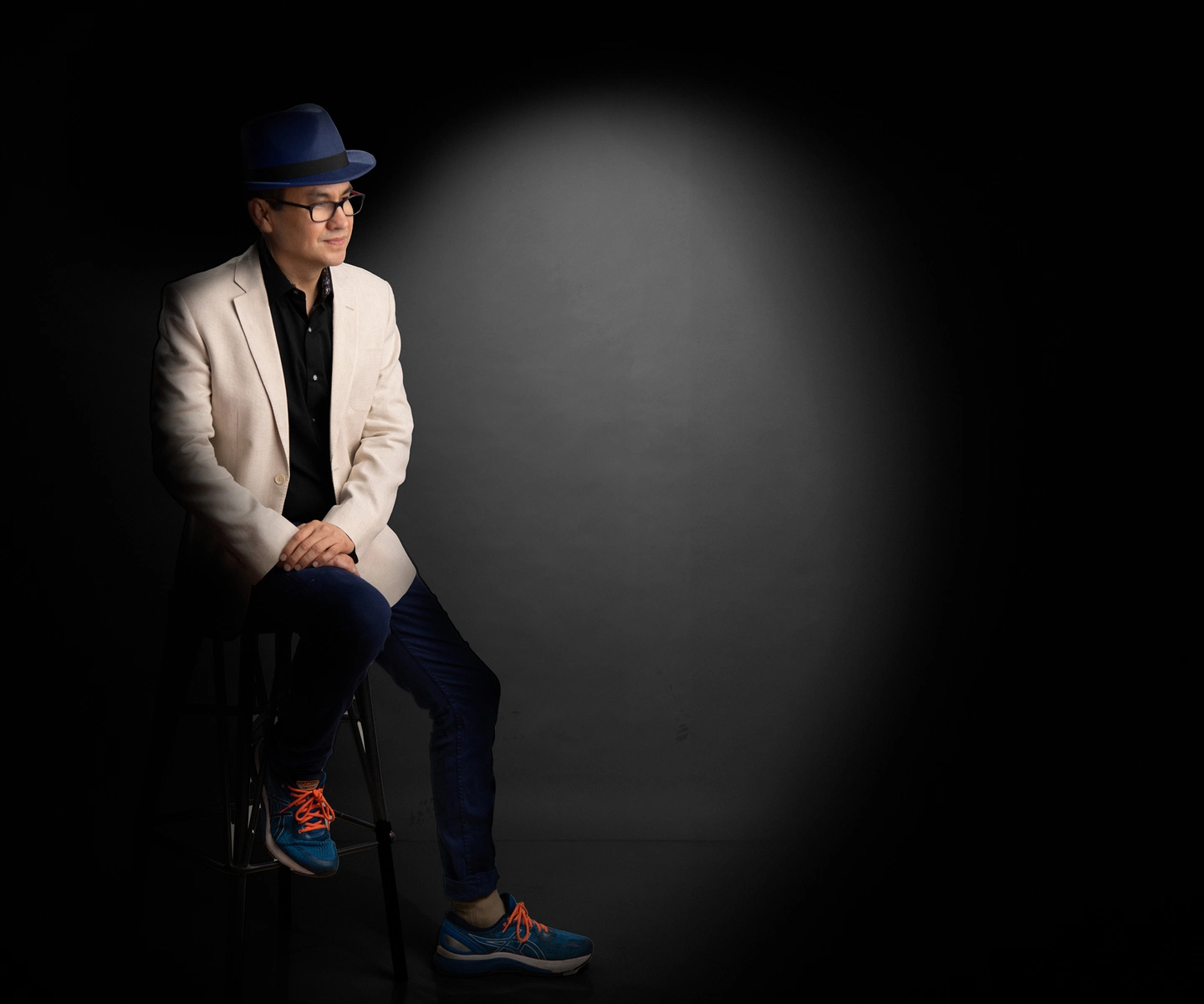 Foto de Jesus Calderón hablando en público